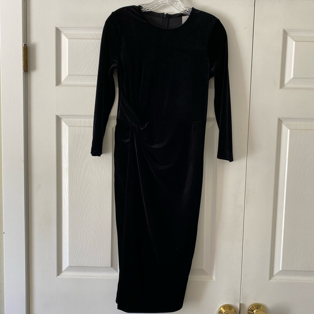 Black Velvet Dress